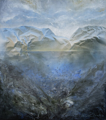 UNDER THE SURFACE - a Paint Artowrk by Viliam  Polák